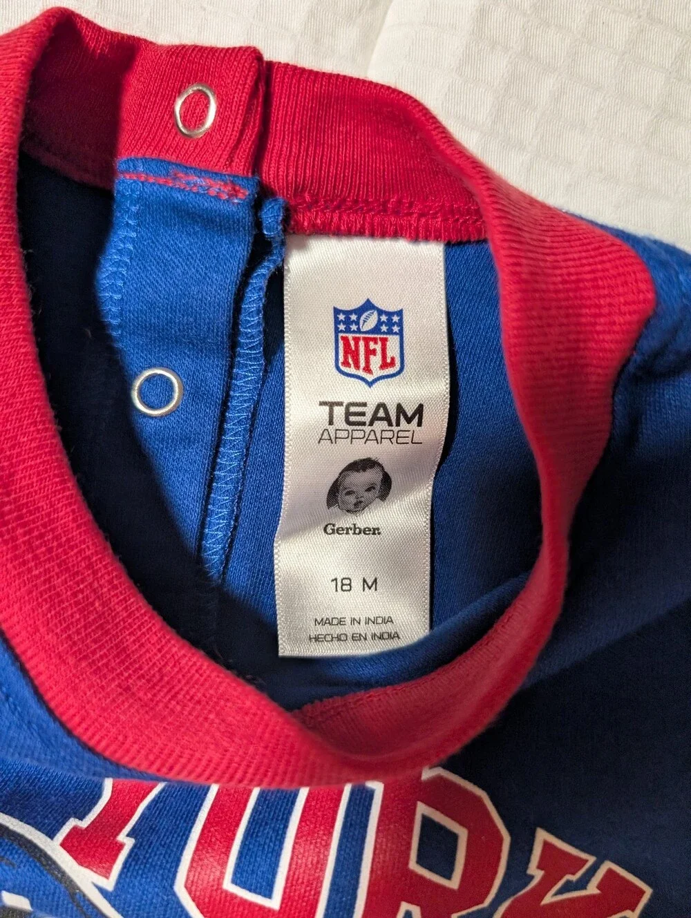 NY Giants Romper - 18M